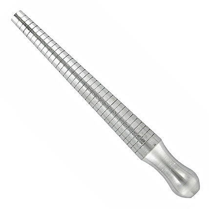 imagem do produto CALIBRE DE METAL P/ MEDIR ANEIS - N.1/33 - Diloy