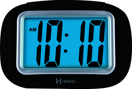imagem do produto DESPERTADOR DIGITAL 2976-034 PRETO - HERWEG