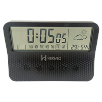 imagem de DESPERTADOR DIGITAL 2986-034 PRETO - HERWEG