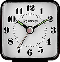 imagem de DESPERTADOR QUARTZ 2504-034 PRETO - HERWEG