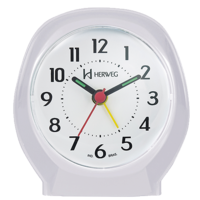 imagem de DESPERTADOR QUARTZ 2634-021 BRANCO - HERWEG