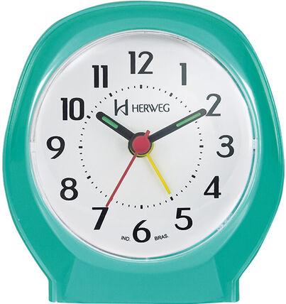 imagem do produto DESPERTADOR QUARTZ 2634-283 MENTA - HERWEG