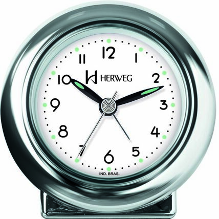 imagem do produto DESPERTADOR QUARTZ 2641-028 CROMADO