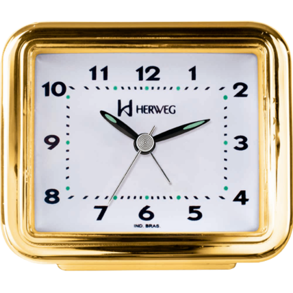 imagem do produto DESPERTADOR QUARTZ 2642-029 DOURADO