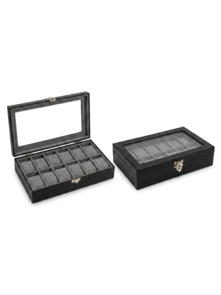 imagem do produto EST. COURVIN P/ RELOGIO 12 LUGARES - PRETO/CINZA