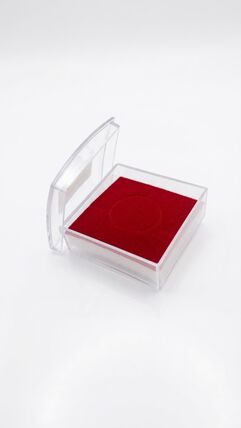 imagem do produto EST. PLASTICO #2102 TRANSPARENTE/VERMELHO (30 PCS)