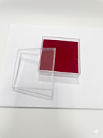 imagem de EST. PLASTICO #2103 TRANSPARENTE/VERMELHO (20 PCS)