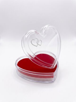imagem do produto EST. PLASTICO CORACAO #2605 8,5X8,5X3CM (12PCS)