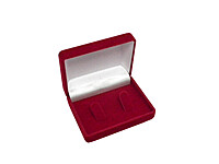 imagem de EST. VELUDO P/ ALIANCA GANCHO 7,5X6X3,1 - VERMELHO