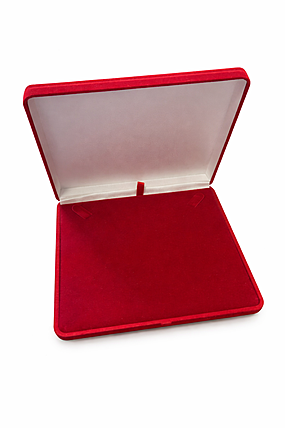 imagem do produto EST. VELUDO P/ COLAR 16X16X2,7 - VERMELHO