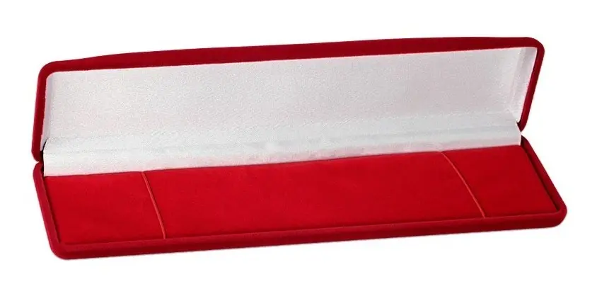 imagem do produto EST. VELUDO P/ PULSEIRA (LARGO) - VERMELHO
