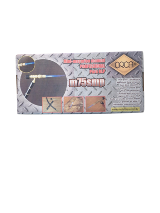 imagem do produto MACARICO GLP M75MP C/ MANGUEIRA E BICO PEQ - ORCA