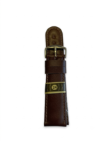 imagem de PULS. DE COURO ITALYPULL 22MM - MARROM LISO