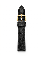 imagem de PULS. DE COURO SANTARELLI 18MM - PRETO CROCO