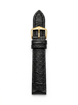 imagem do produto PULS. DE COURO SANTARELLI 20MM - PRETO CROCO