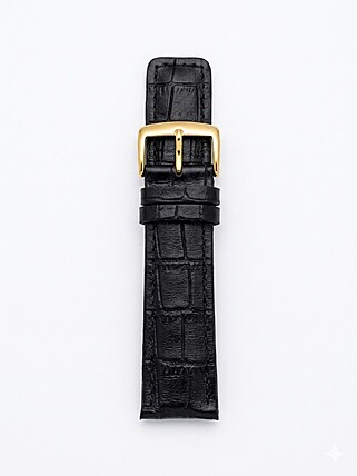 imagem do produto PULS. DE COURO SANTARELLI 26MM - PRETO CROCO