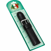 imagem de PULS. DE COURO SANTARELLI ESP 20MM - PRETO/PRETO