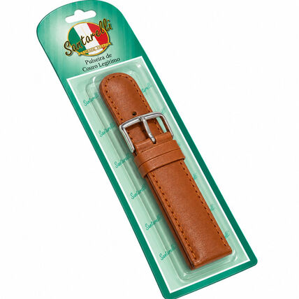 imagem do produto PULS. DE COURO SANTARELLI ESP 24MM - HAVANA/HAVANA