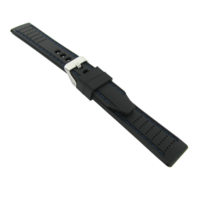 imagem de PULS. DE SILICONE BR18 18MM - PRETO/AZUL