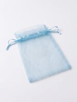 imagem de SAQ. ORGANZA 12X16CM - AZUL (10 PCS)