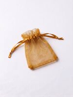 imagem de SAQ. ORGANZA 7X9CM - DOURADO (10 PCS)