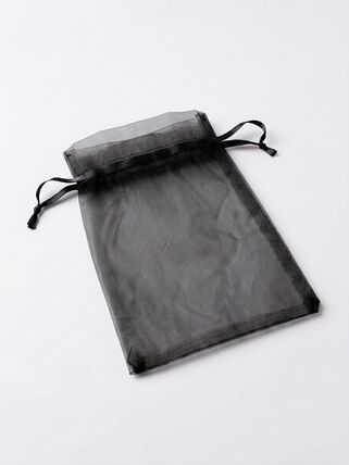 imagem do produto SAQ. ORGANZA 9X12CM - PRETO (10 PCS)