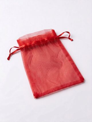 imagem do produto SAQ. ORGANZA 9X12CM - VERMELHO (10 PCS)